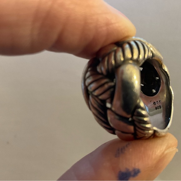 David Yurman Woven Cable Ring - Picture 3 of 4